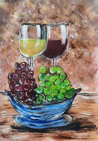 Wine glasses